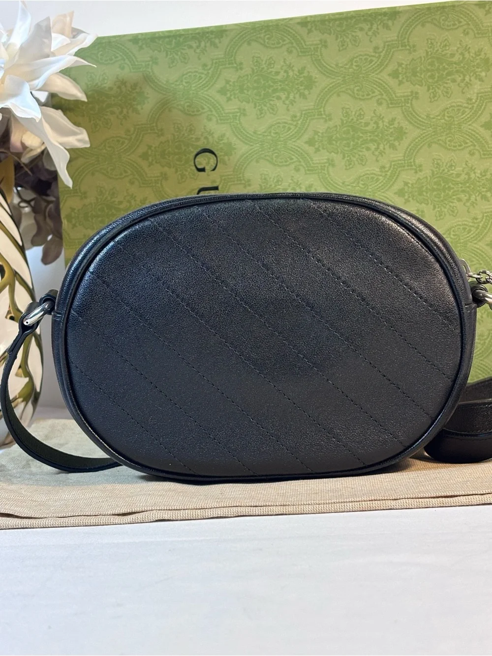 Gucci NM Blondie Black Camera Bag